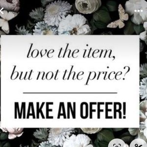 Open to reasonable offers